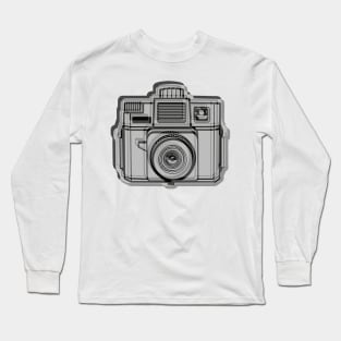 I Still Shoot Film Holga Logo - Black Long Sleeve T-Shirt